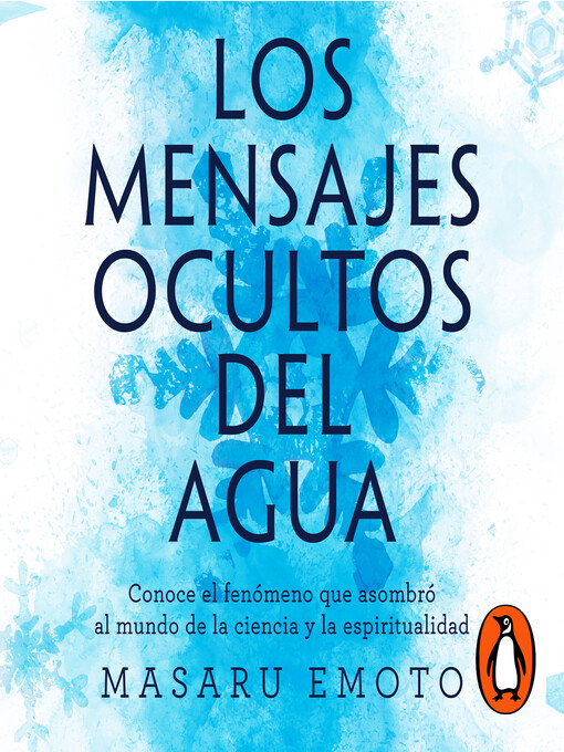 Cover image for Los mensajes ocultos del agua